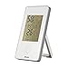 Produktbild Alecto WS-75 - Digitales Thermometer/Hygrometer, Misst die Temperatur und Luftfeuchtigkeit in Innenräumen, Batteriebetrieben, LCD-Anzeige, Weiß