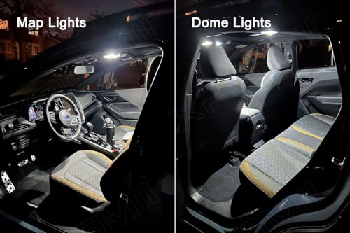 Kit interior LED para Subaru XV Crosstrek 8 piezas 6000K miniatura 5