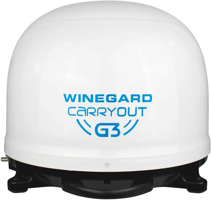 Winegard GM-9000 Carryout Automatic Satellite, White