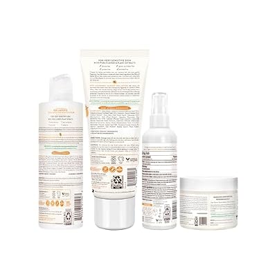Babo Botanicals Baby Care Essentials Gift Set - Skincare, Bath & Diaper - For Delicate Skin, Fragrance-Free with Shea Butter, Includes Reusable Carry Pouch - Natural & Plant Based - 5 Items Set
