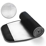 PREMIUM SAUNA BAUCHWEGGÜRTEL- Der neue 2021 Hochwertige Premium Bauchweggürtel ist für Damen und Herren geeignet. Dank der neuen Silver Nano Technologie des Gürtel, das den Schweiß verstärkt, indem es die Körperwärme während des Trainings speichert, maximieren den Kalorienverbrauch beim Training, Bauch und die Hüften Erwärmen, um das überschüssige Schweiß/Wassergewicht beim Training zu entfernen.