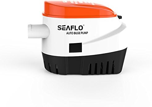 Seaflo 24V Automatic Submersible Boat Bilge Water Pump 750GPH Auto With Float Switch