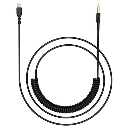 Arzweyk Replacement USB C to 3.5mm Audio Cable Cord Compatible with Marshall Major V/IV/III/II/I, Major 5/4/3/2/1, Monitor II/I, Monitor 2/1 Headphones