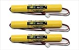 3pc Gold Peak/DANTONA GP2800-RD Replacement Battery