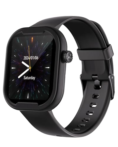 スマートウォッチ 【アニメーション文字盤】 AGPTEK 腕時計 Bluetooth5.3 通話機能 iPhone&Android対応 大画面 動く壁紙 オシャレ IP68防水 健康管理 心拍数 音楽再生 着信/電話/Line/Twi/Gmail通知 アラーム 天気 運動 DIY文字盤 Smart Watch 中学生 大学生 初心者向け 男女兼用 クリスマス プレゼント