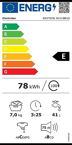 EW2T570L Electrolux Lavatrice Carica Dall'alto, 7Kg, Classe E [Classe Di Efficienza Energetica E] - 8