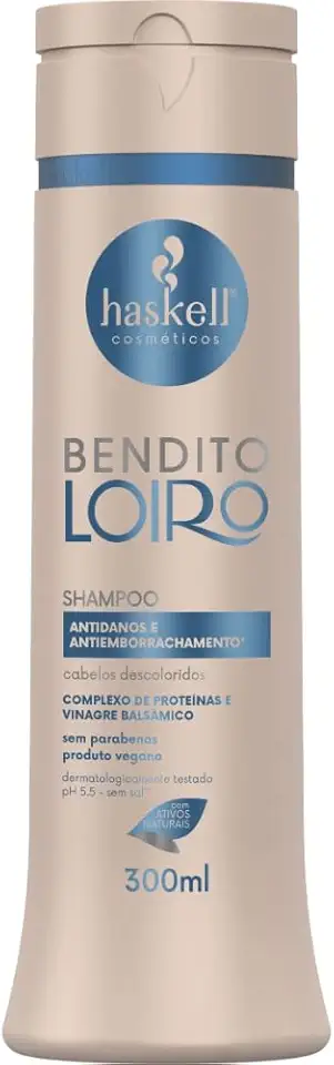 Haskell Shampoo Bendito Loiro 300Ml