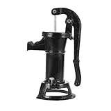 Multifunción: esta bomba manual se utiliza para bombear agua de pozo, agua de río y otros líquidos no corrosivos.
