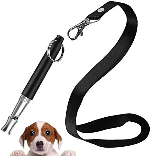 Mumu Sugar Professional Dog Whistles to Stop Barking, Trasonic Silent Dog Whistle Adjustable Frequencies, Effective Way of Training, Whistle Dog Whistle for Recall Training (8CM)