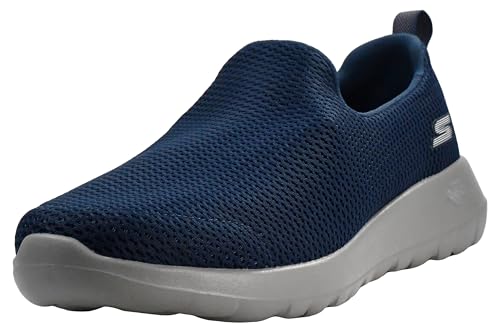 Skechers Herren Go Walk Max-Athletic Air Mesh Schlupfschuh Walking-Schuh, Marineblau/Grau, 48 EU – Ansicht 1