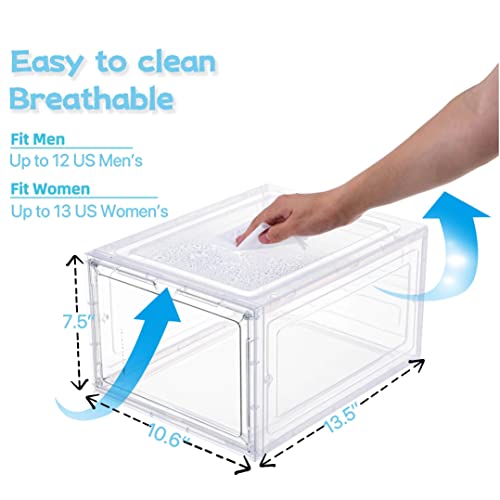 Large Shoe Organizer 6-pack