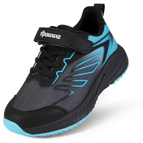 Apawwa Unisex Kinder Schuhe Jungen Mädchen Sneakers Kinderschuhe Laufschuhe für Jungs Mädels Jungen Sportschuhe und Mädchen Sportschuhe G1866 Color Blue Size 34