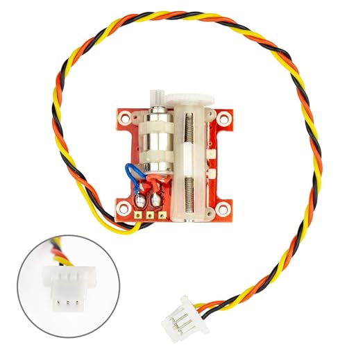Linearservo, 1 Set, 1,6 Gramm Klasse, mit 1,00 mm JST Stecker, 110 mm Kabellänge, Low Voltage Mini Digital Servo, Slow Flyer RC Elektronik Höhenruder, Querruder, Seitenruder, Bausatz Flugzeug Zubehör