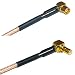0.5 feet RG316 MCX Female Angle to SMB Male Angle RF Pigtail Coaxial Cable