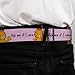 Garfield Belt, Seatbelt Buckle Belt, Garfield Ask Me If I Care Pose Pink, 30 to 44 Inches