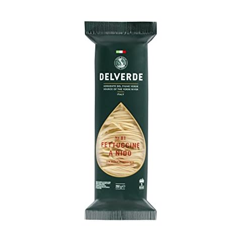 Delverde Fettuccine Nest Long Pasta, 250 g (Pack of 12) Cover