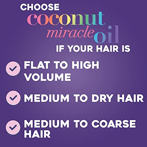 Ogx 90122 Extra Strength Damage Remedy + Coconut Miracle Oil Penetrating Hair Oil Treatment thumb #5