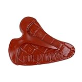 BULLYMAKE Red Tough Chew Steak Toy for Dogs, Durable Nylon Dog Toys for Aggressive Chewers, Dental Stimulating, Tough Chewers, Boredom Busting, Made in USA