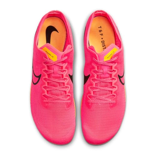 Nike Zoom Mamba 6 Track & Field Distance Spikes, 4.5, White/Black4