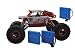 Blomiky C181 1:18 Scale 4WD High Speed Red Toy RC Cars Electric Buggy Hobby Off-Road RC Truck Vehicle Extra 2 Battery C181 Red
