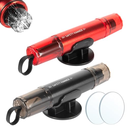 ROELLY Set 2 Taglia Cinture e Rompivetro Auto