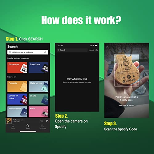 Boîte à médiators en bois personnalisé avec 3 médiators Spotify, boîte à médiators en bois pour guitare électrique… - Les Beatles, Paul McCartney, John Lennon, RIngo Starr, George Harrison Boîte à médiators en bois personnalisé avec 3 médiators Spotify, boîte à médiators en bois pour guitare électrique… – Image 8