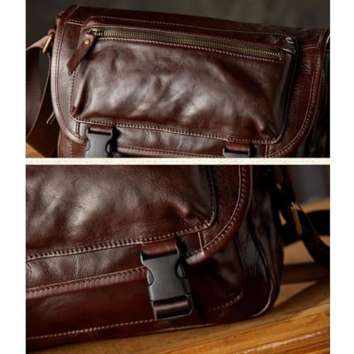 Messenger Shoulder Bags Mens Waist Packs Genuine Leather Crossbody Bags Travel Bags Casual Daypacks4