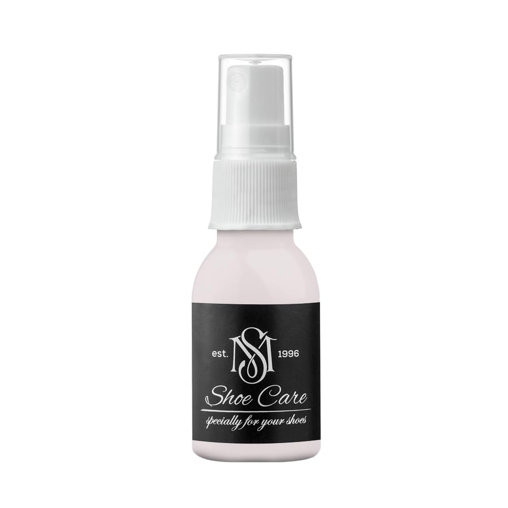 Spray do zamszu i nubuku - NCS S 1505-R10B Jasna Różana Szarość - Renowator koloru i impregnat do zamszu, nubuku, weluru marki MAVI STEP - 100 ml / 3.40 fl oz