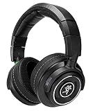 Mackie MC-350 Profesjonalne słuchawki nauszne z przetwornikami 50 mm do monitorowania studyjnego, DJ-ów, tworzenia treści i słuchania w domu