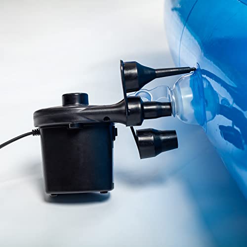 Electric Air Pump, Portable Quick-Fill Air Pump With 3 Nozzles, 110V Ac, Perfect Inflator/Deflator Pumps For Outdoor Camping, Inflatable Cushions, Air Mattress Beds, Boats, Swimming Ring #TOP2