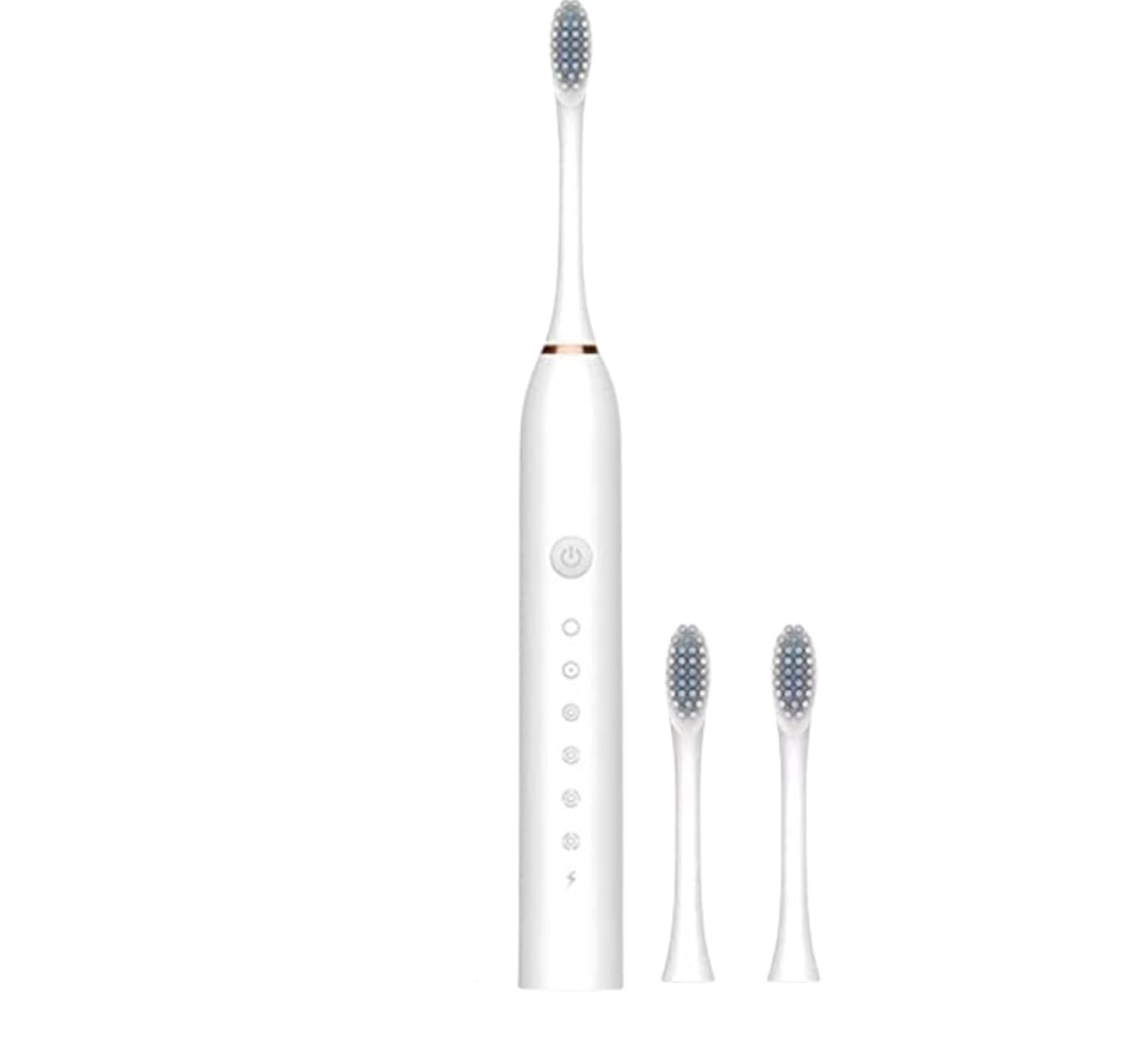 Sonic Electric Toothbrushes USB Rechargeable Ultrasonic Tooth Brush with 4 Brush Heads 6 Cleaning Modes and Smart Timer IPX7 Waterproof Cleaning Toothbrushes for Adults and Kids (1) Sonic Electric Toothbrushes USB Rechargeable Ultrasonic Tooth Brush with 4 Brush Heads 6 Cleaning Modes and Smart Timer IPX7 Waterproof Cleaning Toothbrushes for Adults and Kids (1)