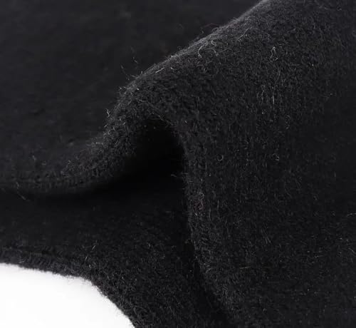 OnlyBee 3 Pairs Multipack of Mens Thick Warm Thermal Brushed Inner Black Boots Socks UK Size 6 to 11 Cotton Blend - Image 2