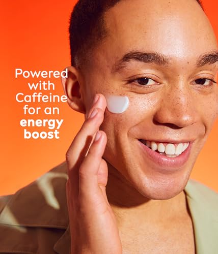 NIVEA MEN Skin Energy Moisturising Creme (50 ml), Face Cream for Men Infused with Caffeine, Revitalising Face Cream Fights Signs of Tiredness, Men's Skin Care Essentials (Packing may vary)