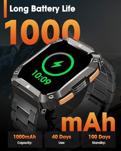 BANLVS Smartwatch with Fitness Features