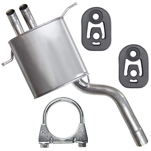 Endschalldämpfer Auspuff Endtopf für Mercedes C180 C200 CL203 1.8 2.0