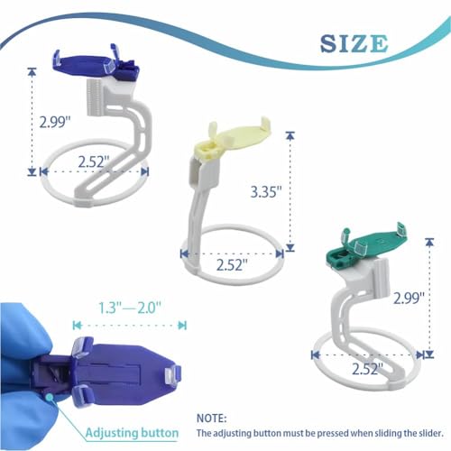 Dental Digital Sensor Positioner Halter für Röntgenbilder Transducer Locator Rack, einstellbar, 3 Pcs