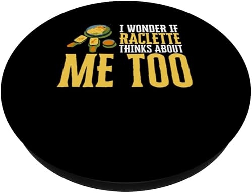 Miniatura 2 de Swiss Cheese Fondue Raclette PopSockets Standard PopGrip