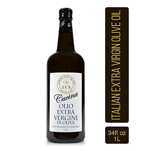 ROI Italian Extra Virgin Olive Oil - Cucina Olive Oil Imported from Italy, 34 fl oz (1 liter)