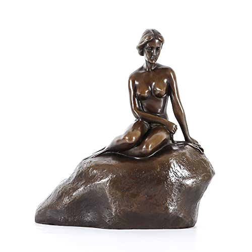 Famous Denmark's Little Mermaid Statue Sculpture Bronze Replica Art For Home Decor #TOP1
