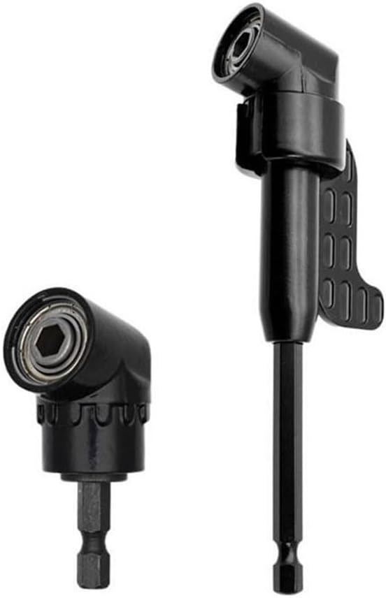 1PCS 105 Degree Right Angle Drill Adapter, Soft Shaft Black Long Turn Short Straight 10pcs Batch Head Corner Tool, Hand Drilling Tool 1, 05 Screwdriver, Turning Hexagonal Handle