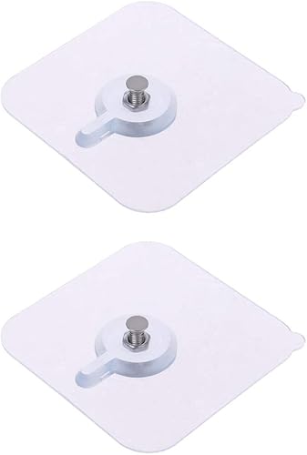 Miniatura 5 de Kit de 2 ganchos autoadhesivos sin costuras para colgar en la pared para fotos F tiras colgantes