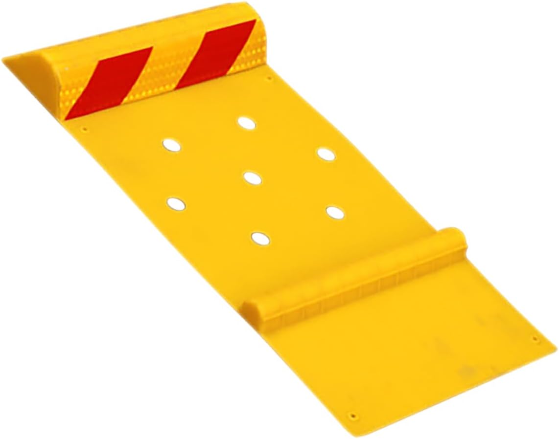 Car Wheel Chock Tire Support Pad Heavy Duty Trailer Chocks for Rvs Motorcycles Vehicles Durable TPR Material Reliable Traction for Parking Stability