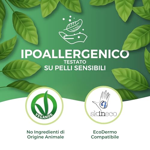 Winni's - Detersivo Piatti e Stoviglie a Mano, Bergamotto e Zenzero, Concentrato, Ipoallergenico, con Sgrassanti Naturali da Biofermentazione, Materie Prime di Origine Vegetale, 900 ml x 8 Confezioni - Immagine 5