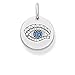 Produktbild Thomas Sabo Damen-Anhänger Love Bridge 925 Sterling Silber geschwärzt Zirkonia weiß blau 1.4 cm LBPE0009-644-32