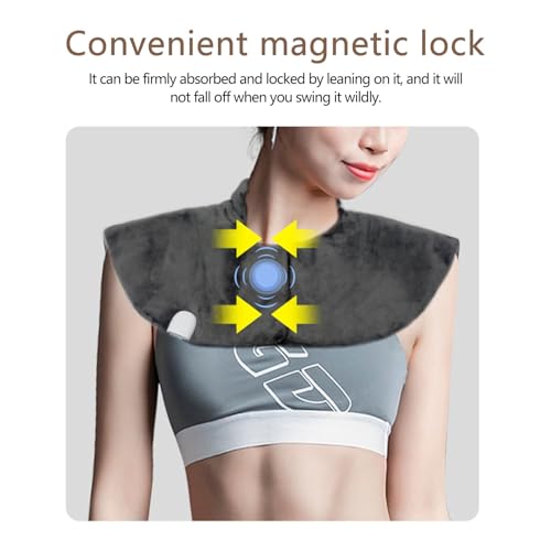 Almofada de ombro quente - Aquecedor de ombro elétrico envoltório de ombro no peito,Almofada de aque