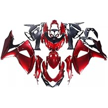 MC Candy Red Fairing Fit for Suzuki 2009-2016 GSXR 1000 GSX-R1000 Injection Mold ABS Plastics New Bodywork 2010 2011 2012 2013 2014 2015 M77