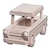 SIUP TRABANT Auto | Giocattolo retrò in Legno per Il Compleanno | Modello per Un Bambino dai 3 Anni | Auto in Legno Creativa per Bambini per la Pittura | Regalo Fai da Te