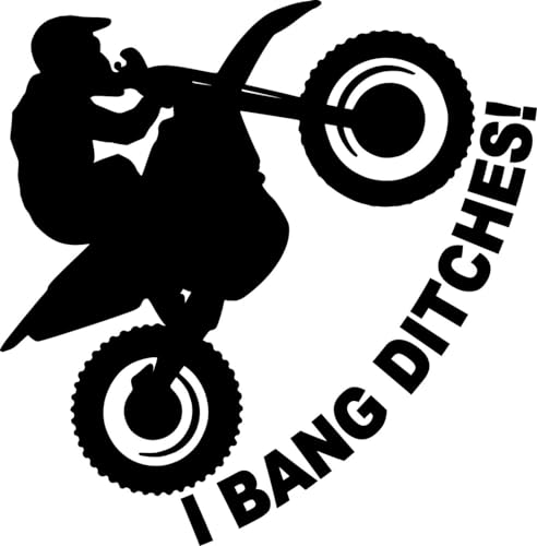 Astute Grace 2 Pack Dirt Bike I Bang Ditches Decal