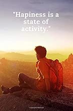 Hapiness is a state of activity: Humoristical Notebook, Journal, Diary (110 Pages, Lined, 6 x 9)