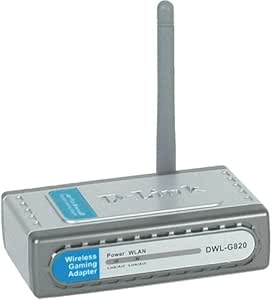 D-Link DWL-G820 Wireless Gaming Adapter, 802.11g, 108Mbps